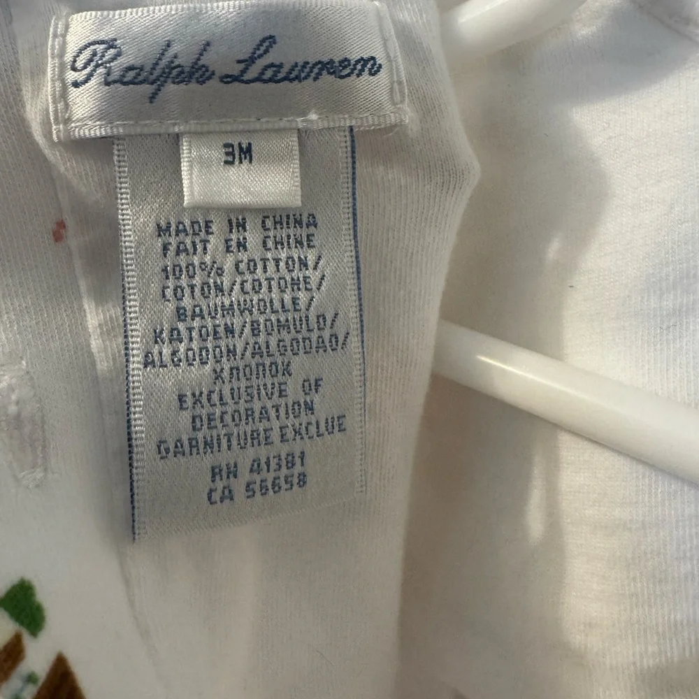 VINTAGE Ralph Lauren Baby Girl‎ Easter Spring Dress 3M